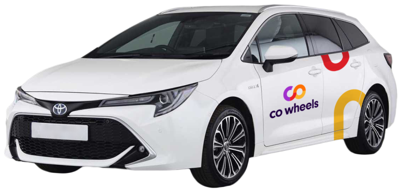 Co Wheel car club Toyota Yaris shared car